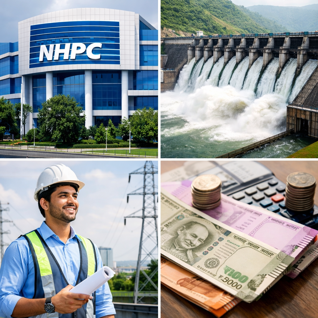 NHPC Recruitment 2026: ರಾಷ್ಟ್ರೀಯ ಜಲ ವಿದ್ಯುತ್ ನಿಗಮದಲ್ಲಿ 81 ಟ್ರೈನಿ ಎಂಜಿನಿಯರ್ ಹುದ್ದೆಗಳು; ₹1.60 ಲಕ್ಷ ವೇತನ, ಎಂಜಿನಿಯರಿಂಗ್ ಪದವೀಧರರಿಗೆ ಸುವರ್ಣಾವಕಾಶ