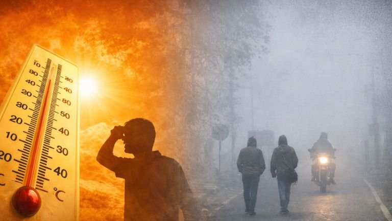 ಕರ್ನಾಟಕದಲ್ಲಿ ಹವಾಮಾನ ವೈಪರೀತ್ಯ: ಬಳ್ಳಾರಿಯಲ್ಲಿ 39.9°C ಗರಿಷ್ಠ ತಾಪಮಾನ ದಾಖಲು, ಬೀದರ್‌ನಲ್ಲಿ ಚಳಿ ಅನುಭವ