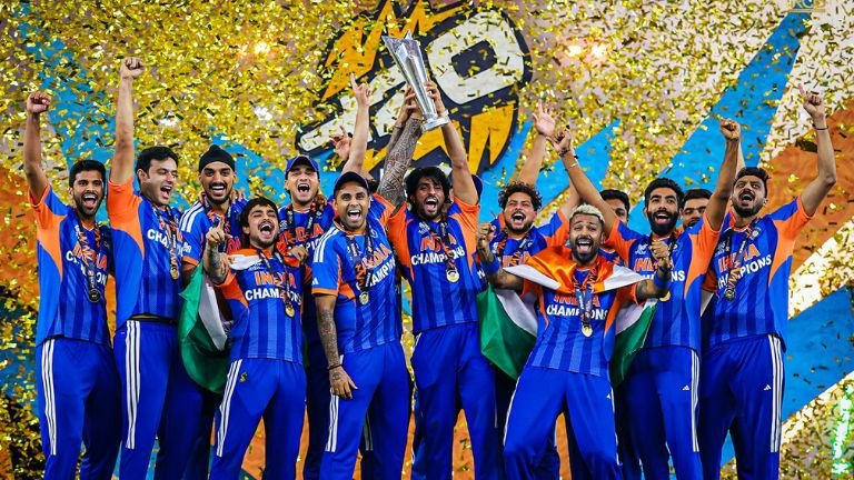 IND vs NZ Final: ಕಿವೀಸ್ ಮಣಿಸಿದ ಭಾರತ – ಮೂರನೇ ಟಿ20 ವಿಶ್ವಕಪ್ ಗೆದ್ದು ಇತಿಹಾಸ ಸೃಷ್ಟಿಸಿದ ಟೀಂ ಇಂಡಿಯಾ