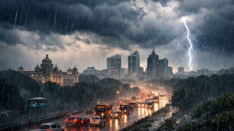 Karnataka Weather Update: ಬೆಂಗಳೂರಿಗೆ ಸೇರಿ 10ಕ್ಕೂ ಹೆಚ್ಚು ಜಿಲ್ಲೆಗಳಲ್ಲಿ ಭಾರೀ ಮಳೆ ಎಚ್ಚರಿಕೆ – ಕರಾವಳಿ ಜಿಲ್ಲೆಗಳಿಗೆ Yellow Alert, ಉತ್ತರ ಕರ್ನಾಟಕದಲ್ಲಿ ಬಿಸಿಲು ಮುಂದುವರಿಕೆ