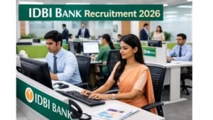IDBI Bank Recruitment 2026: ₹1.97 ಲಕ್ಷ ವೇತನ! 33 Specialist Officer ಹುದ್ದೆಗಳು ಖಾಲಿ