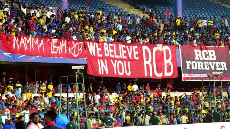 IPL 2026: RCB ಅಭಿಮಾನಿಗಳಿಗೆ ಡಬಲ್ ಸಂಭ್ರಮ! ಉದ್ಘಾಟನೆ, ಪ್ಲೇಆಫ್, ಫೈನಲ್ ಬೆಂಗಳೂರಿನಲ್ಲಿ… ಆದರೆ ಈ ಒಂದು ನಿರ್ಬಂಧ ಶಾಕ್!
