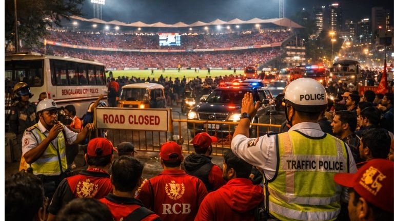 IPL 2026: ಚಿನ್ನಸ್ವಾಮಿಯಲ್ಲಿ RCB vs SRH ಭಾರೀ ಸಮರ – ಮಾರ್ಚ್ 28ಕ್ಕೆ ಬೆಂಗಳೂರಿನಲ್ಲಿ ಟ್ರಾಫಿಕ್ ಬಂದ್, ಸಂಪೂರ್ಣ ಮಾರ್ಗದರ್ಶಿ ಇಲ್ಲಿದೆ