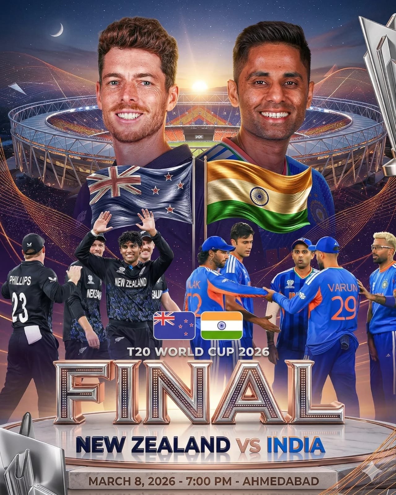 ಟಿ20 ವಿಶ್ವಕಪ್ 2026: ಚಾಂಪಿಯನ್ ತಂಡಕ್ಕೆ ಸಿಗುವ ಬಹುಮಾನ ಎಷ್ಟು? ರನ್ನರ್-ಅಪ್ ಹಾಗೂ ಸೆಮಿಫೈನಲ್ ತಂಡಗಳಿಗೆ ಎಷ್ಟು ಕೋಟಿ?