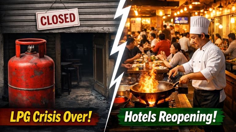 ಬೆಂಗಳೂರಿನಲ್ಲಿ LPG ಸಮಸ್ಯೆಗೆ ಅಂತ್ಯ! ಮತ್ತೆ ಓಪನ್ ಆಗುತ್ತಿವೆ ಹೋಟೆಲ್‌ಗಳು