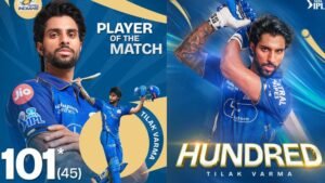 GT vs MI IPL 2026 Highlights: ತಿಲಕ್ ವರ್ಮಾ ಸಿಡಿಲು ಶತಕ! 99 ರನ್‌ಗಳ ದಬ್ಬಾಳಿಕೆಯಿಂದ ಗುಜರಾತ್ ತಂಡ ಚೂರಾಗಿಸಿದ ಮುಂಬೈ ಇಂಡಿಯನ್ಸ್