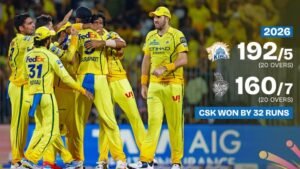 CSK vs KKR IPL 2026: ಚೆನ್ನೈ ಅಬ್ಬರಕ್ಕೆ ಕುಸಿದ ಕೊಲ್ಕತ್ತಾ! ನೂರ್ ಅಹ್ಮದ್ ಮ್ಯಾಜಿಕ್ – 32 ರನ್ ಗೆಲುವಿನ ಹಿಂದೆ ಇರುವ ಸಂಪೂರ್ಣ ಕಥೆ